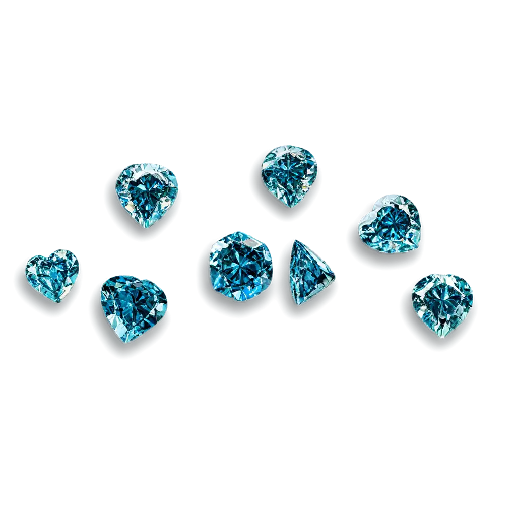 Blue-Diamonds-PNG-HighQuality-Transparent-Image-for-Elegant-Design-Projects