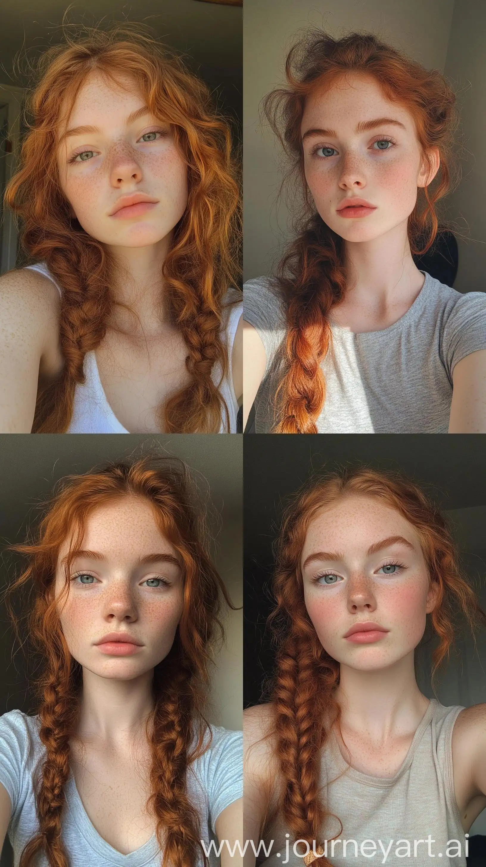 Natural-Redhead-Teen-Girl-with-Braided-Hair-Aesthetic-Instagram-Selfie