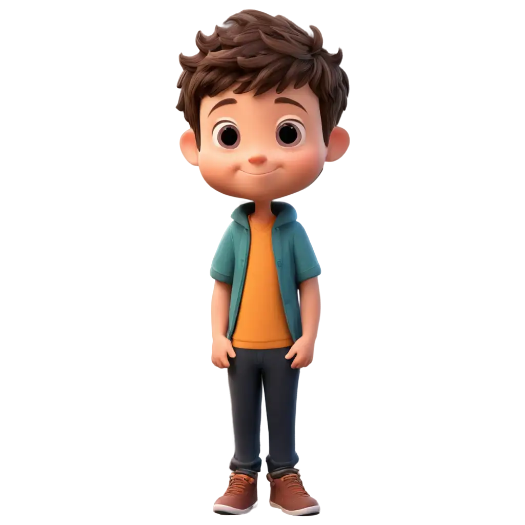 Cute-Boy-Cartoon-PNG-Adorable-Character-Design-for-Diverse-Applications