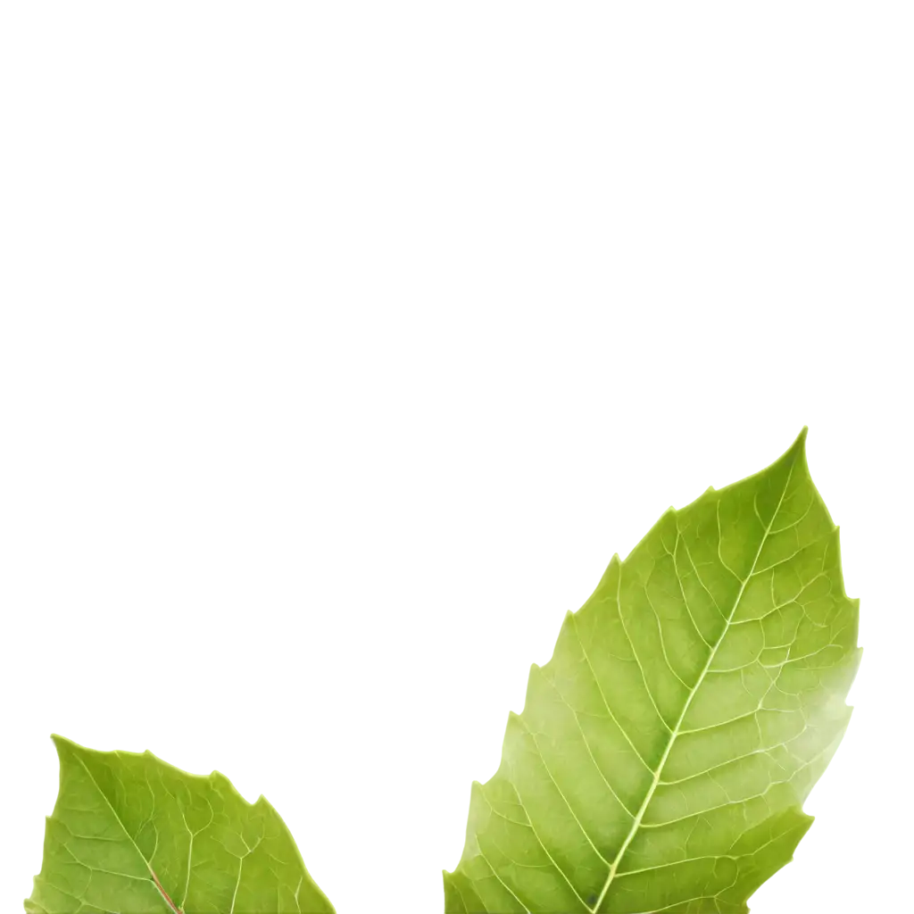 HighQuality-PNG-Image-of-a-Leaf-on-a-White-Background-for-Versatile-Use