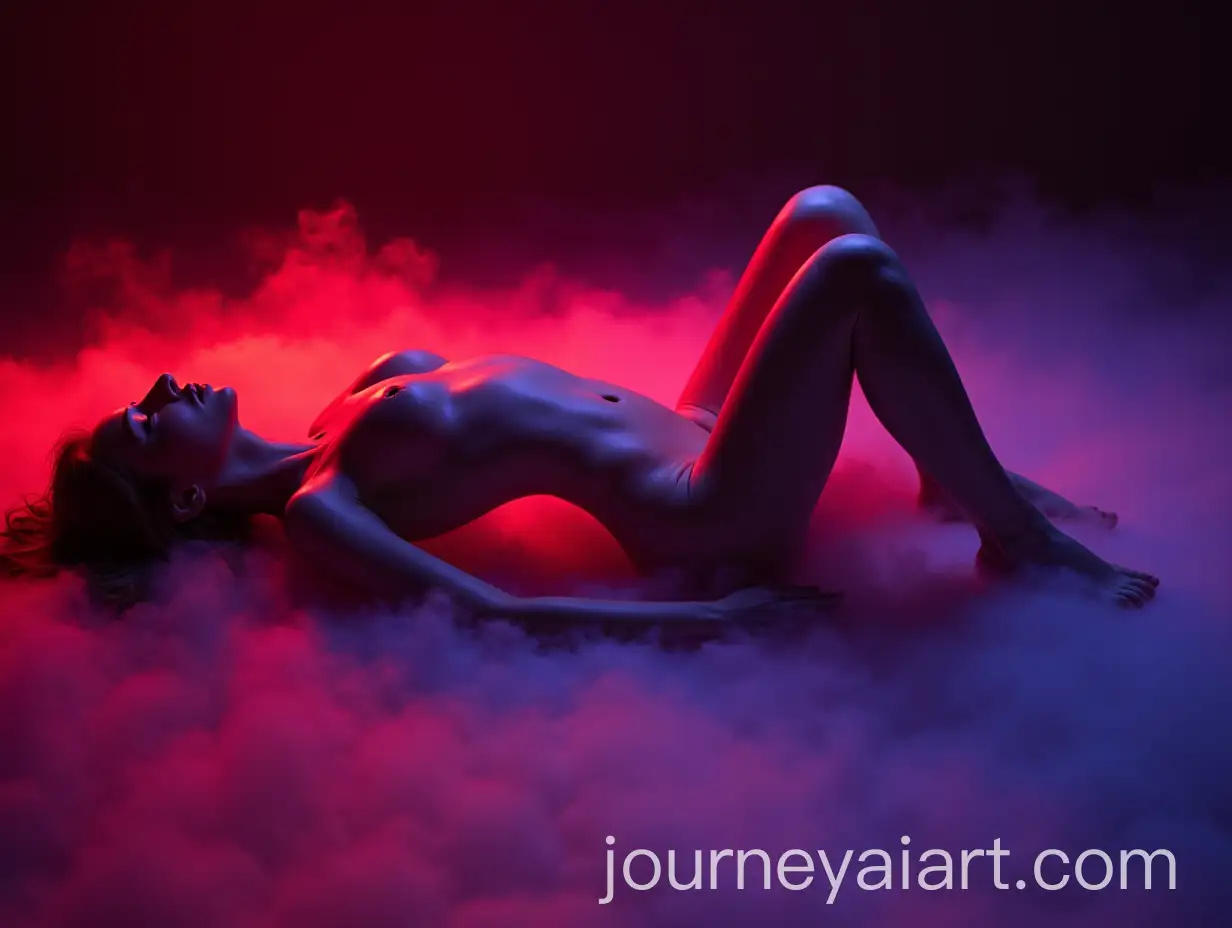 Sensual-Dreamscape-Woman-in-SoftAI-Art-Prompt-Expansion-EdgeLighting-with-Red-and-Violet-Glow