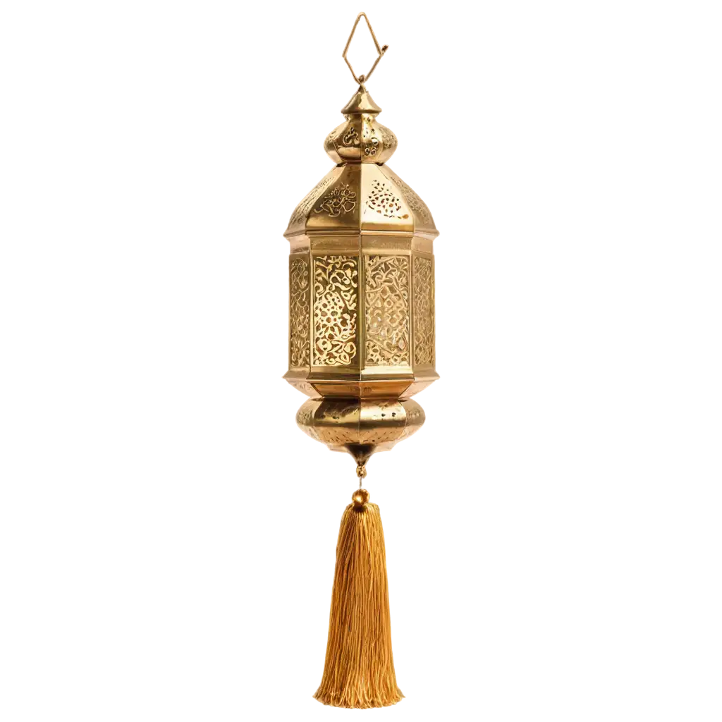 Golden-Lantern-with-Islamic-Verses-Engraved-HighQuality-PNG-Image-for-Religious-and-Cultural-Contexts