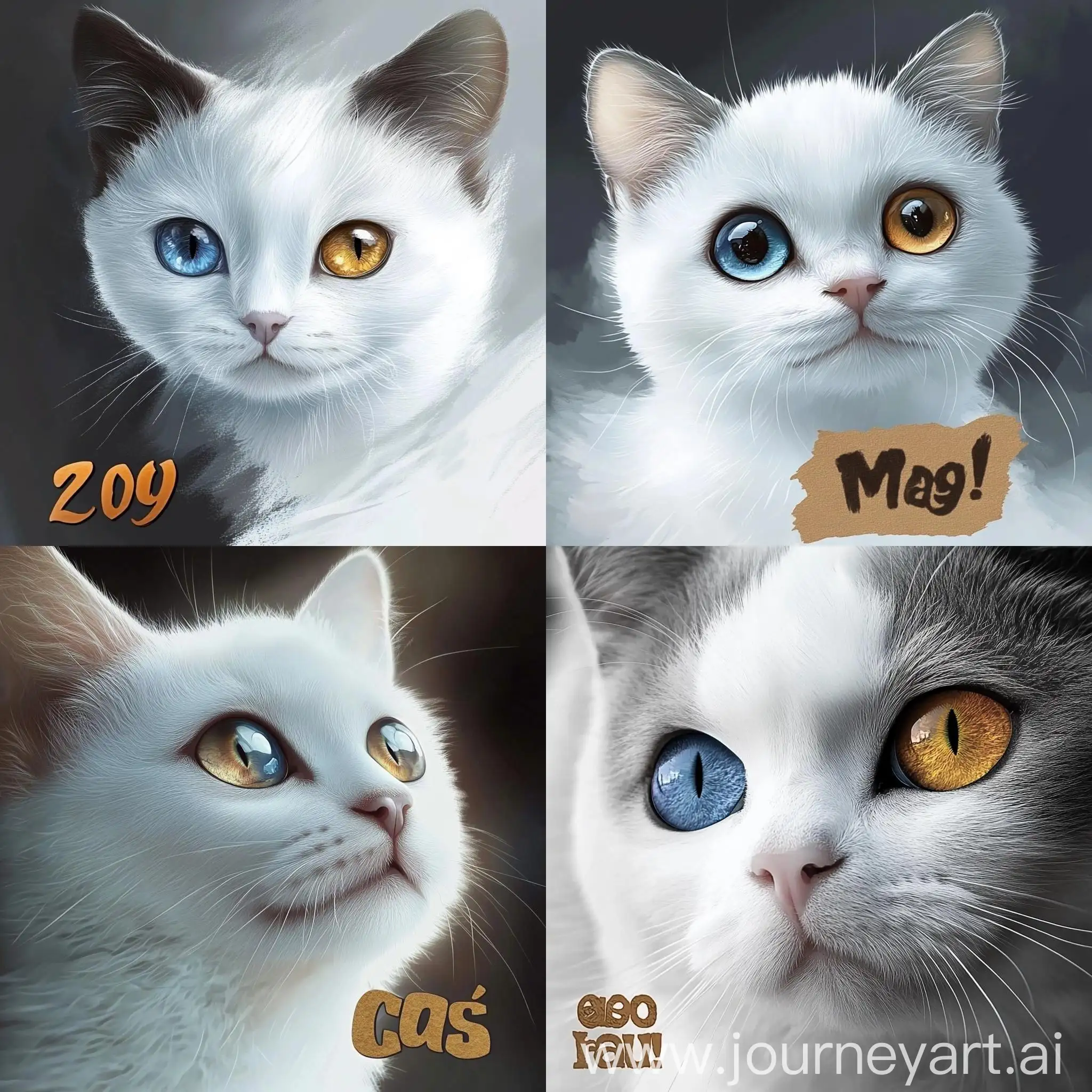 Cute-White-Cat-with-Big-BabyLike-Eyes-and-Unique-Eye-Colors