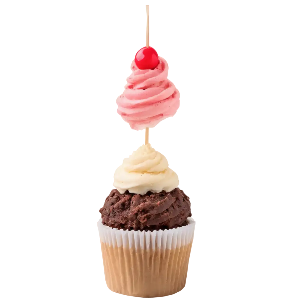 One-Cup-Cake-PNG-Image-HighQuality-and-Transparent-Image-for-Various-Uses