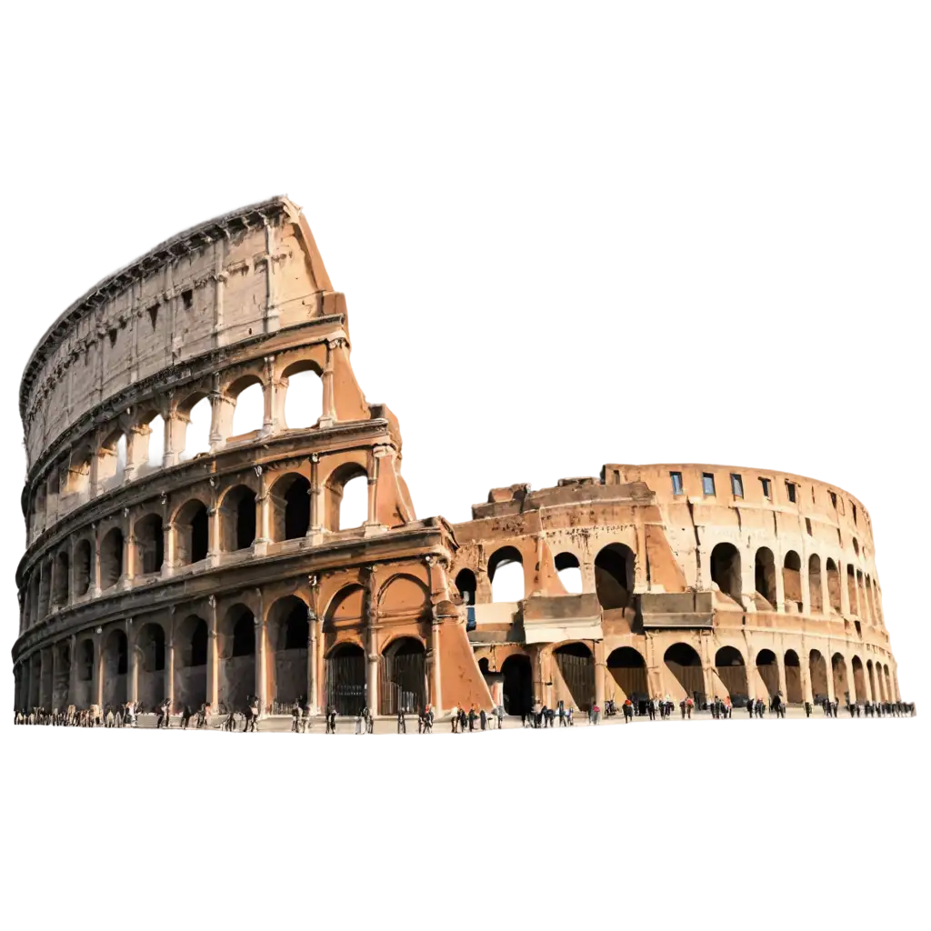 Colosseum-in-Warm-Colors-PNG-Perfect-for-Digital-Art-Web-Design