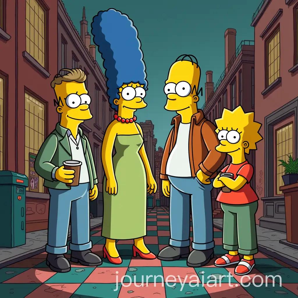 Steampunk-Style-Interpretation-of-The-Simpsons