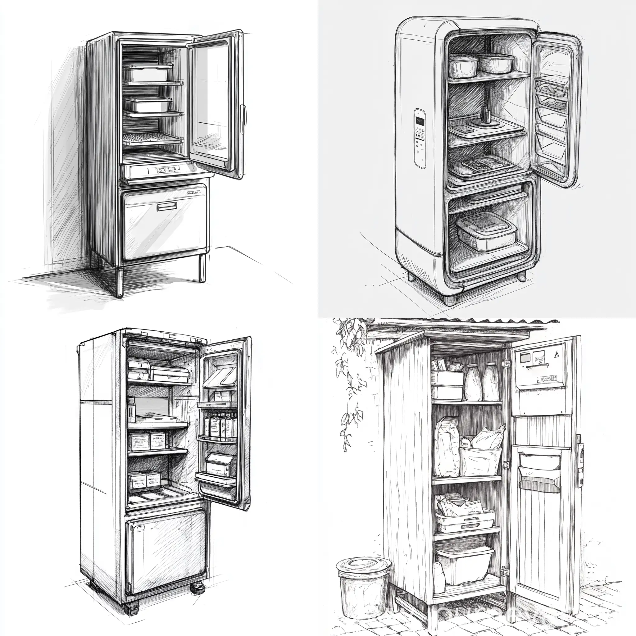 Smart-Outdoor-Cupboard-with-Food-Warming-and-Package-Scanning