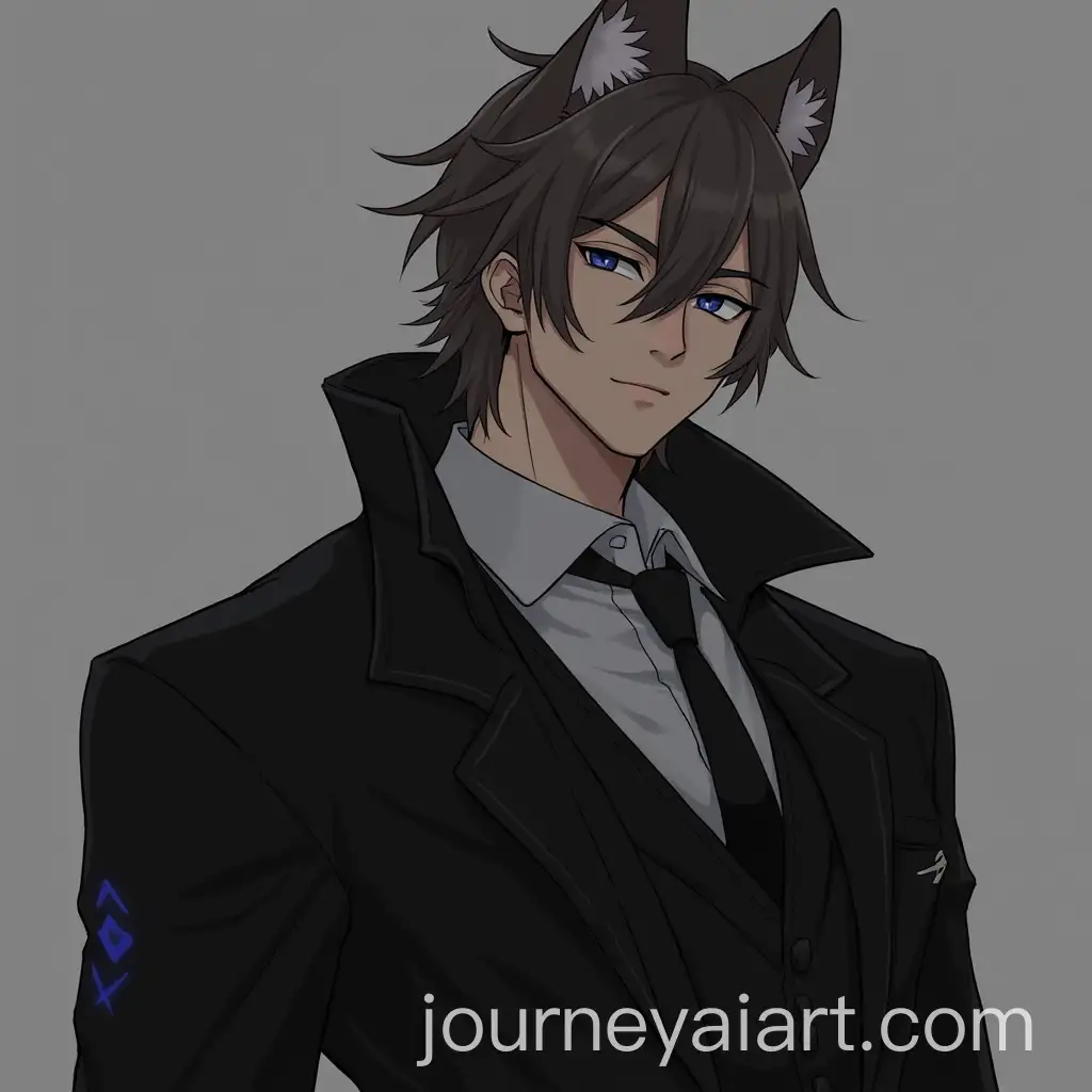 Mafia-Man-with-Wolf-Ears-in-Arknights-Style