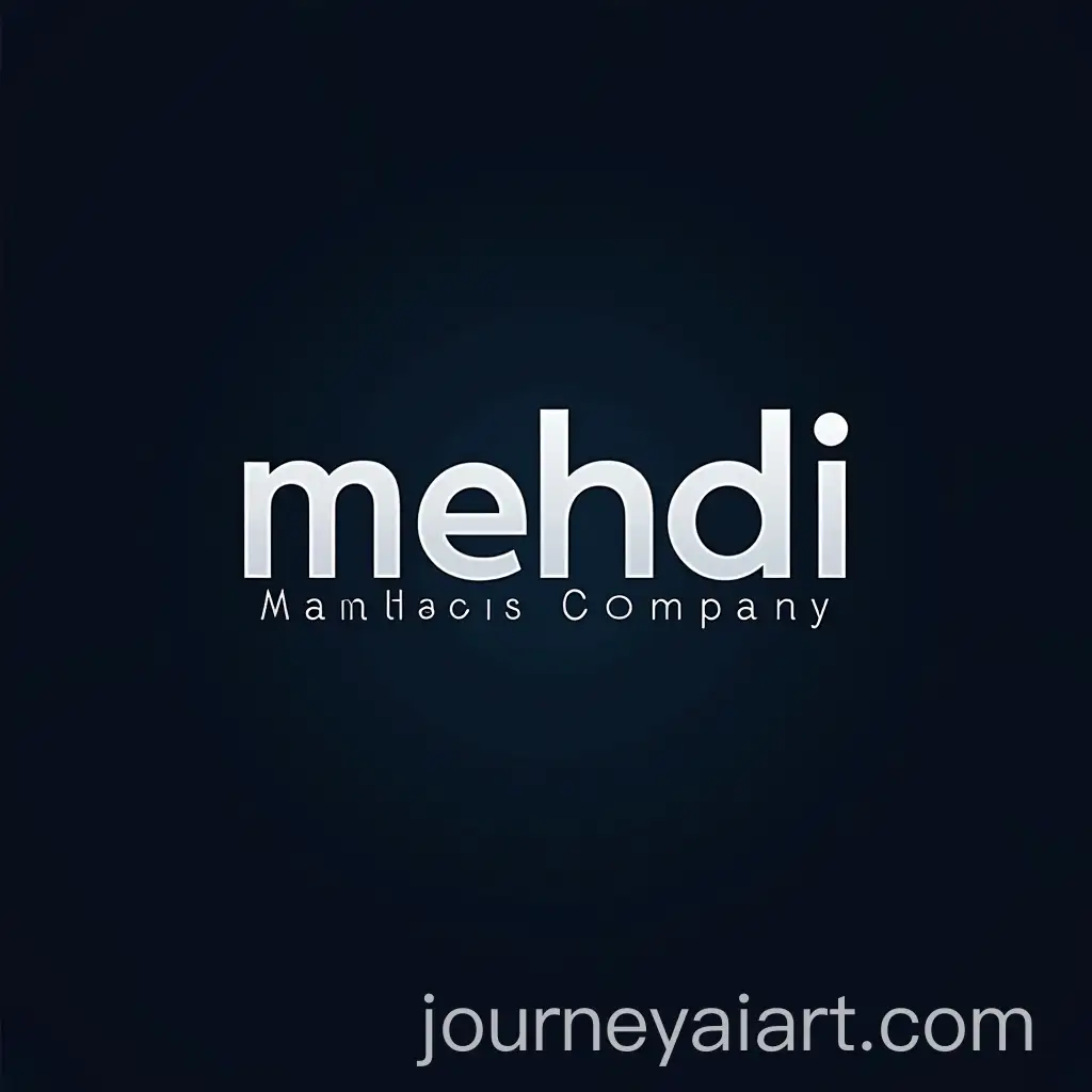 TypographyBased-Design-Featuring-MEHDI-with-a-Computer-Company-Manager-and-Stock-Market-Elements