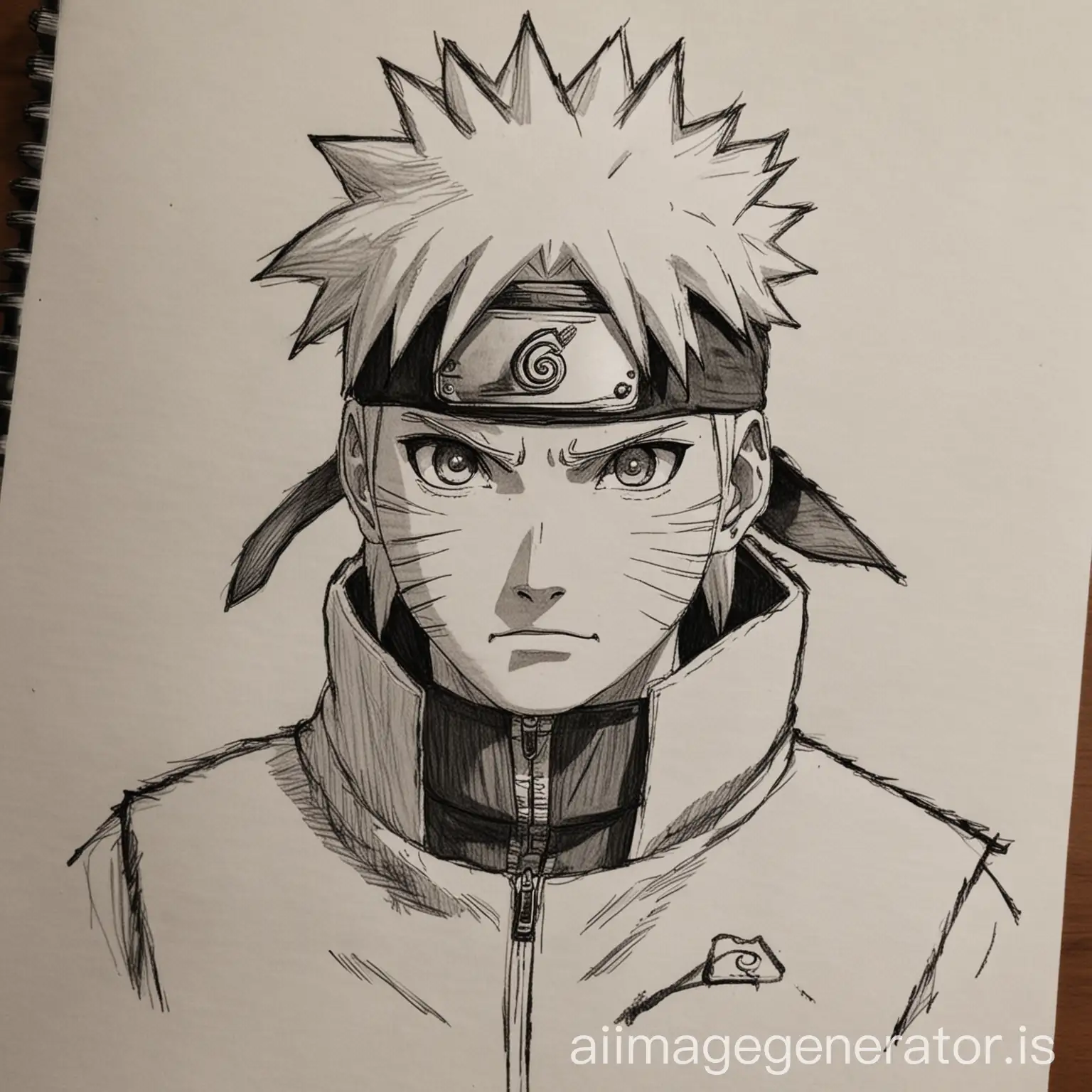 Naruto-Anime-Sketch-Drawing