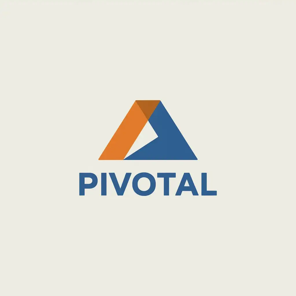 LOGO Design for PIVOTAL Modern Business Symbol with Clear Background