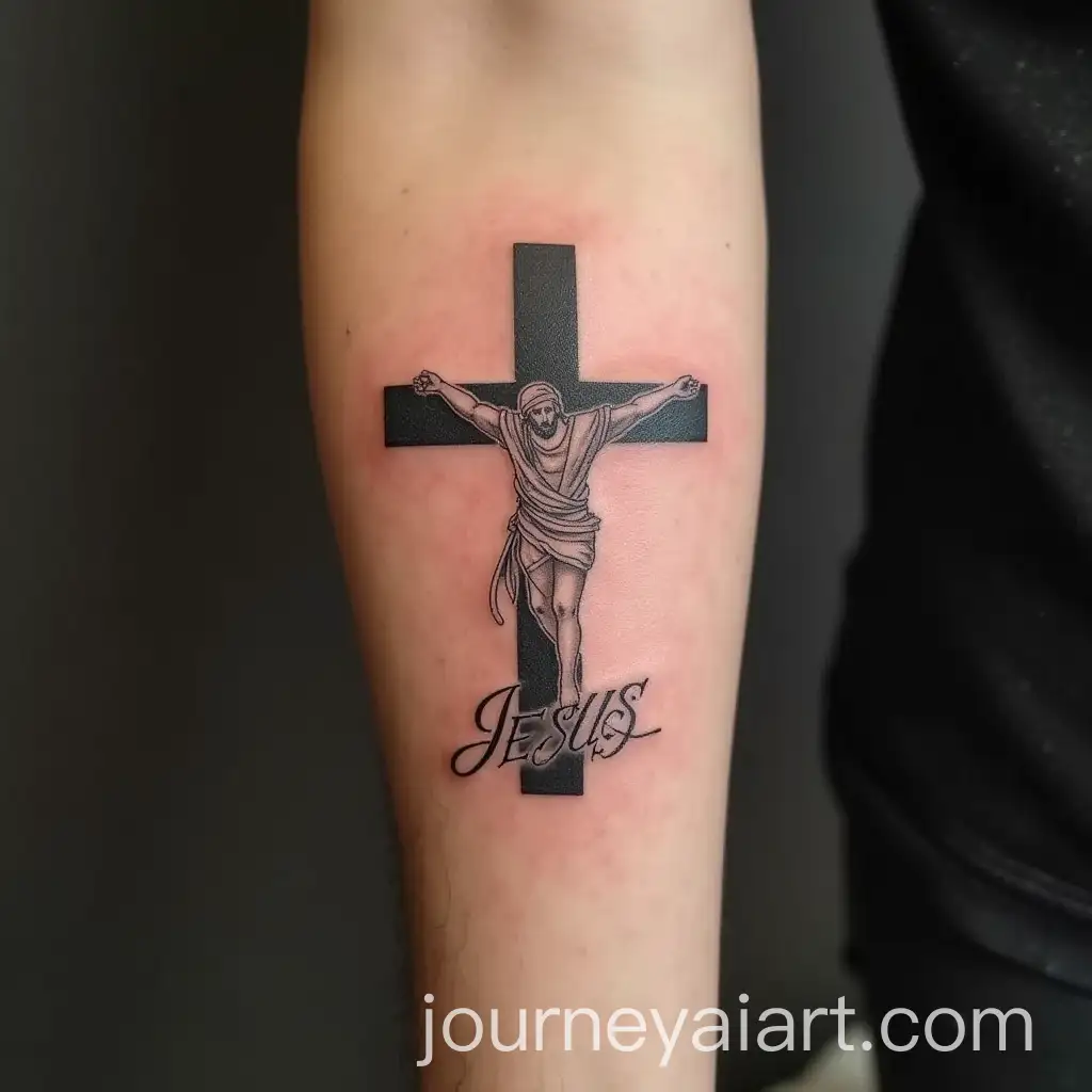 Tattoo-Design-with-Slogan-Create-a-Conviction-for-Jesus-for-Mind-Heart-and-Soul