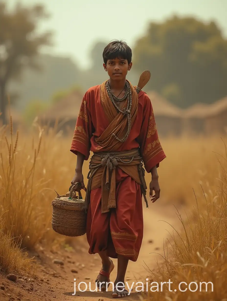 Young-Man-Arjun-Working-with-Dedication-in-a-Small-Village