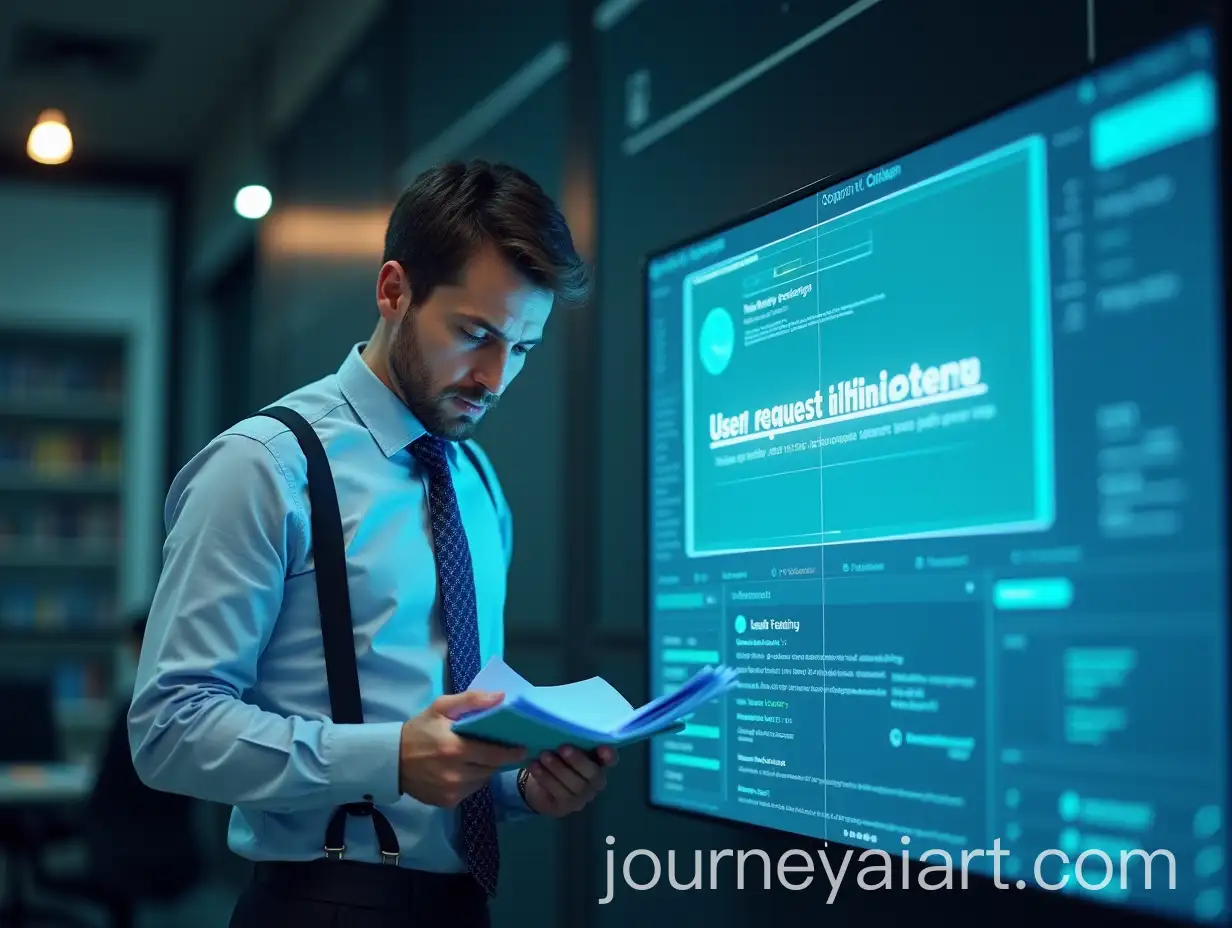 Compliance-Officer-Struggling-with-PaperworkAI-Image-Prompt-Expansion-vs-Futuristic-Tech-Dashboard