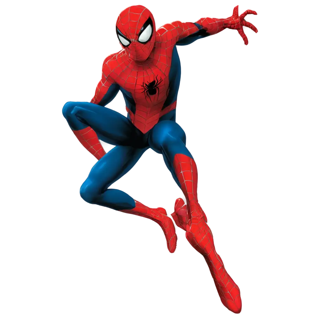 Spiderman-Cartoon-PNG-Image-High-Quality-and-Versatile-for-Digital-Use