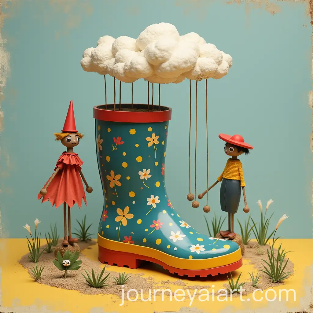 Rain-Boot-Marionettes-for-Puppet-and-Object-Theater-Festival-Poster