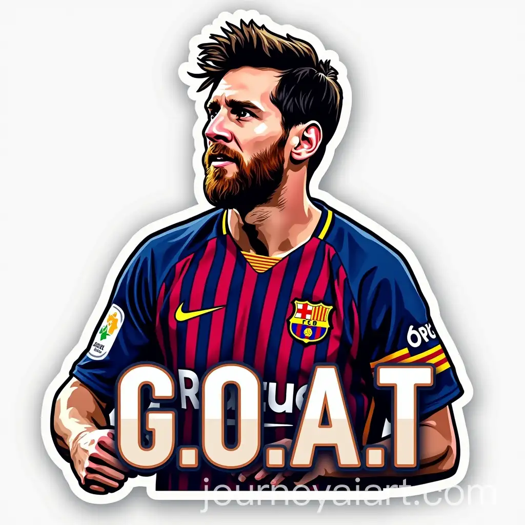 Messi-Sticker-with-GOAT-Text-Sports-Icon-Design