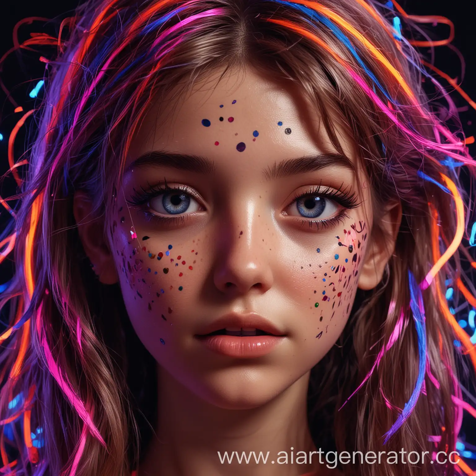 Chaotic-Neon-Patterns-Surrounding-Girls-Face-in-Game-Genre-Art