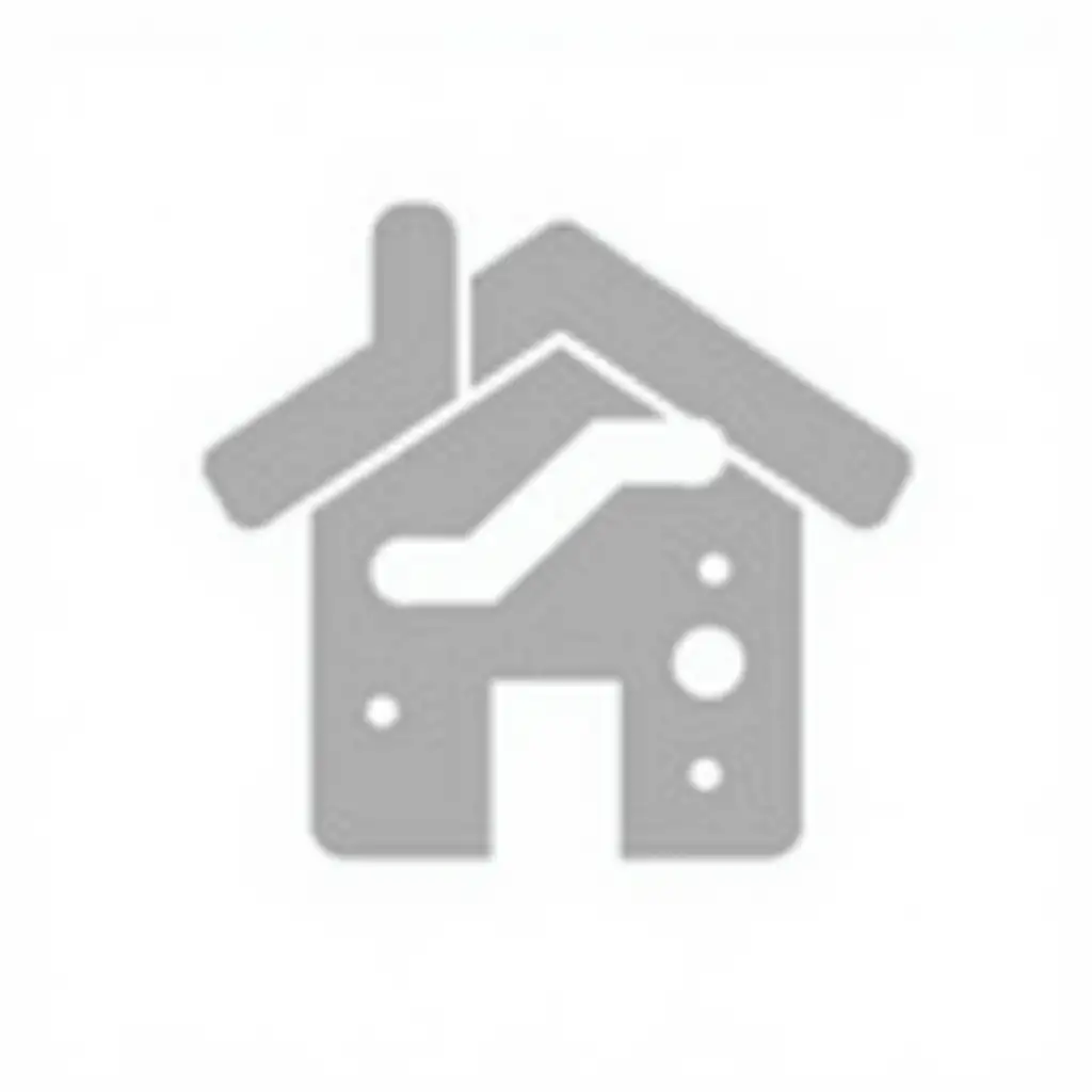 Minimalistic-Black-and-White-Line-Art-House-Logo-Design