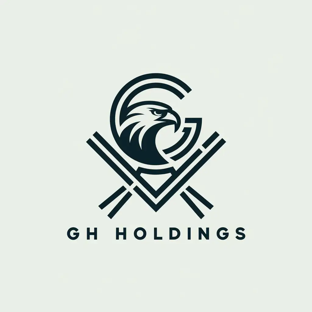 LOGO Design for GH HOLDINGS Modern Clean with Professional Symbolism for Parent Company