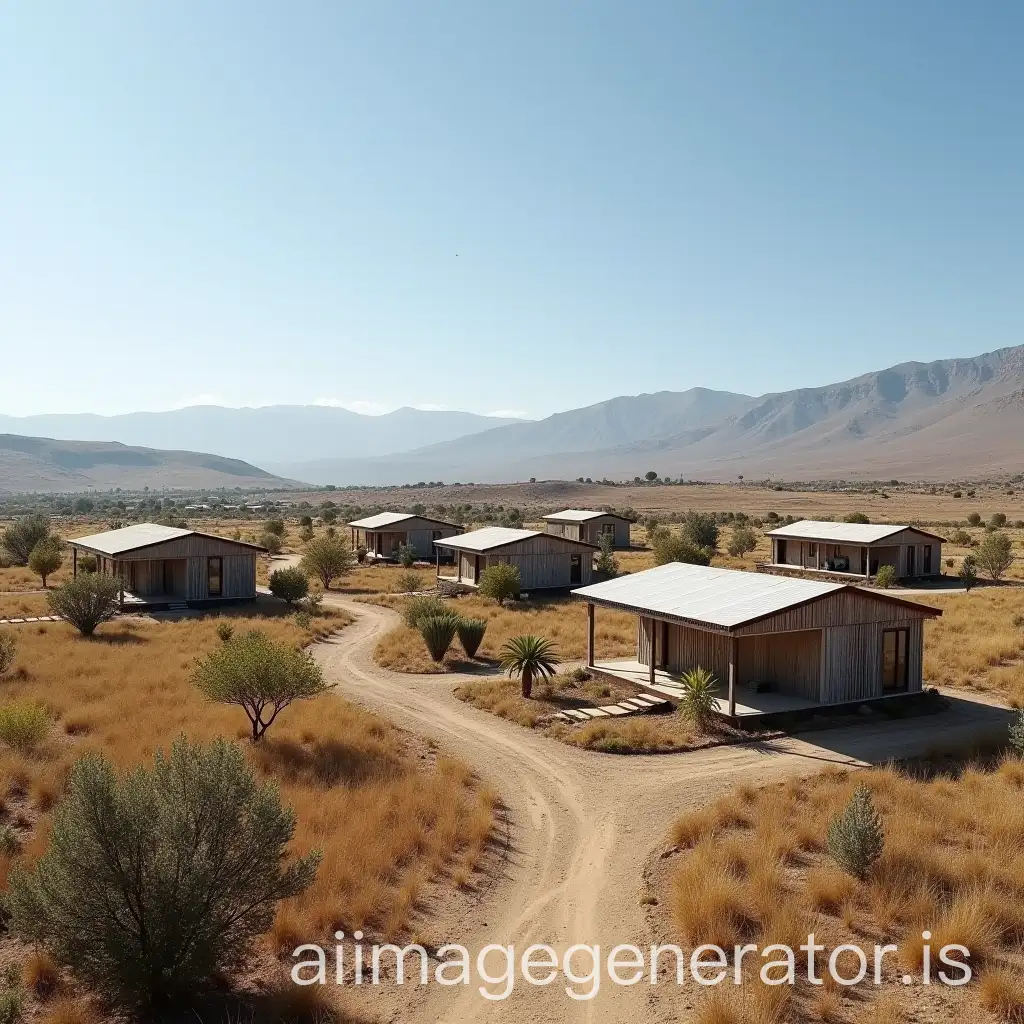 The lack of easy access to fuel limits opportunities, increases the cost of living and makes development difficult for these communities in a Chilean field with farmers and modern houses around