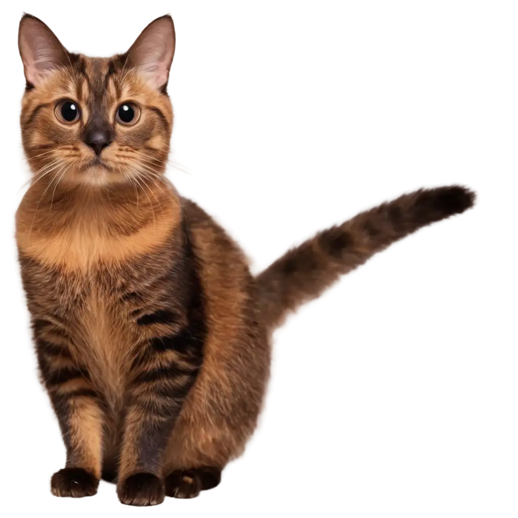 Cute-Tortoiseshell-Cat-PNG-Image-for-Versatile-Digital-Uses