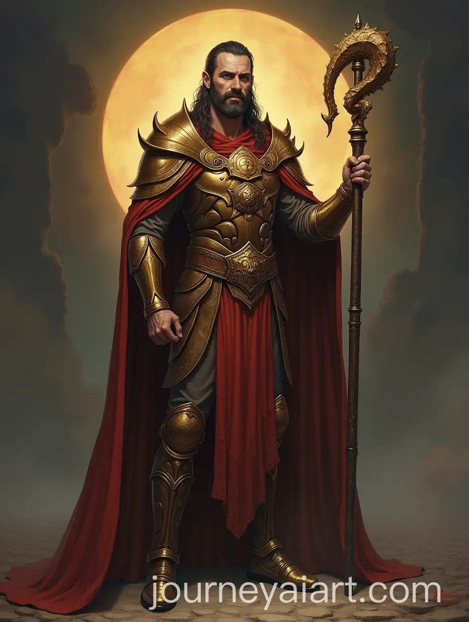 Holy-Character-in-Dungeons-and-Dragons-Style
