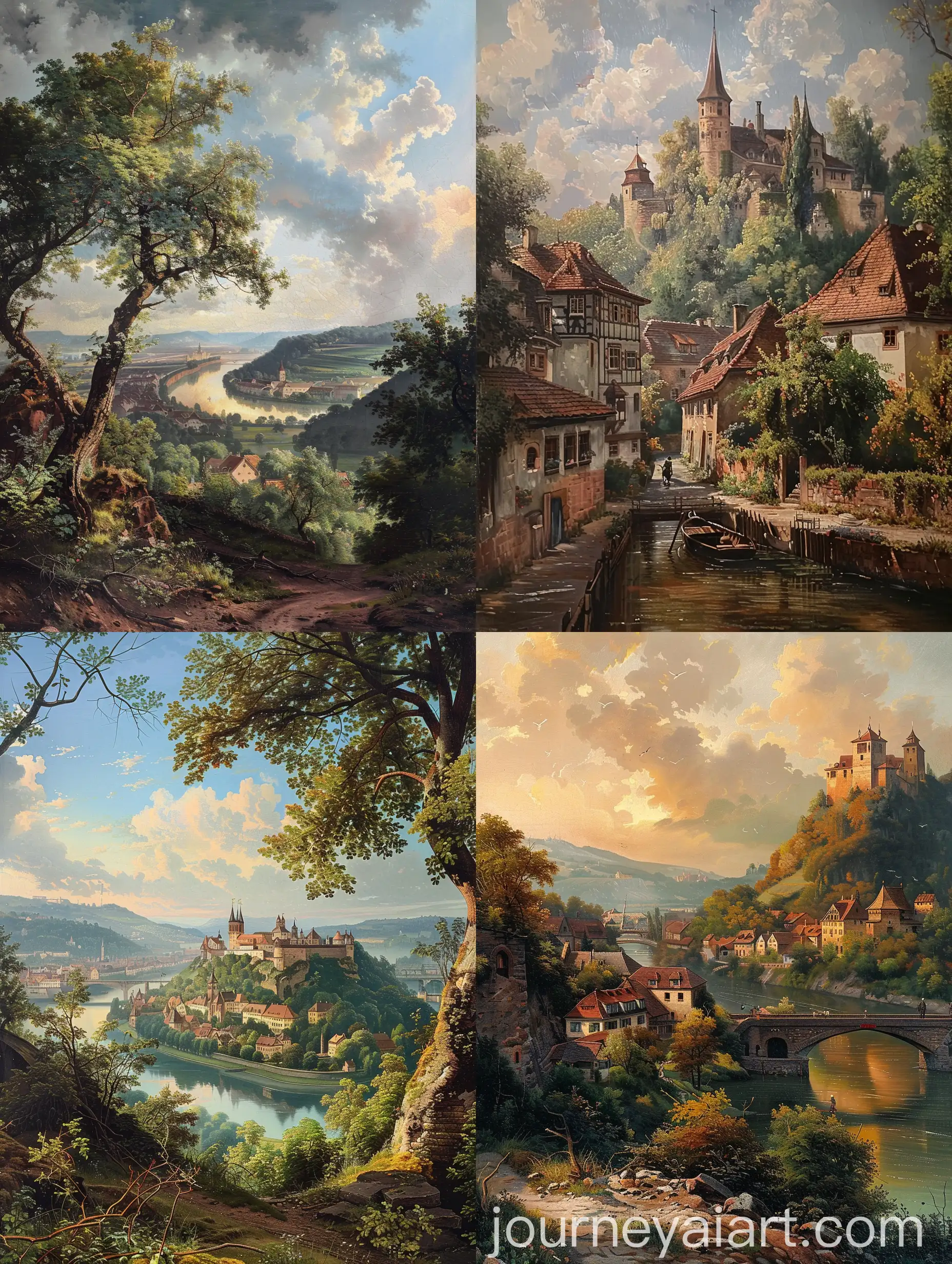 Wuerzburg-Germany-Landscape-Inspired-by-HenriPaul-Motte-in-the-1800s