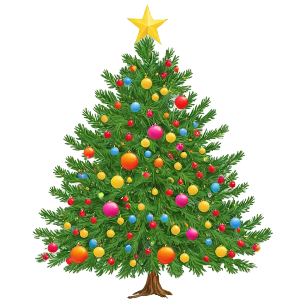 New-Year-Tree-PNG-Image-Perfect-for-Holiday-Celebrations-and-Creative-Designs