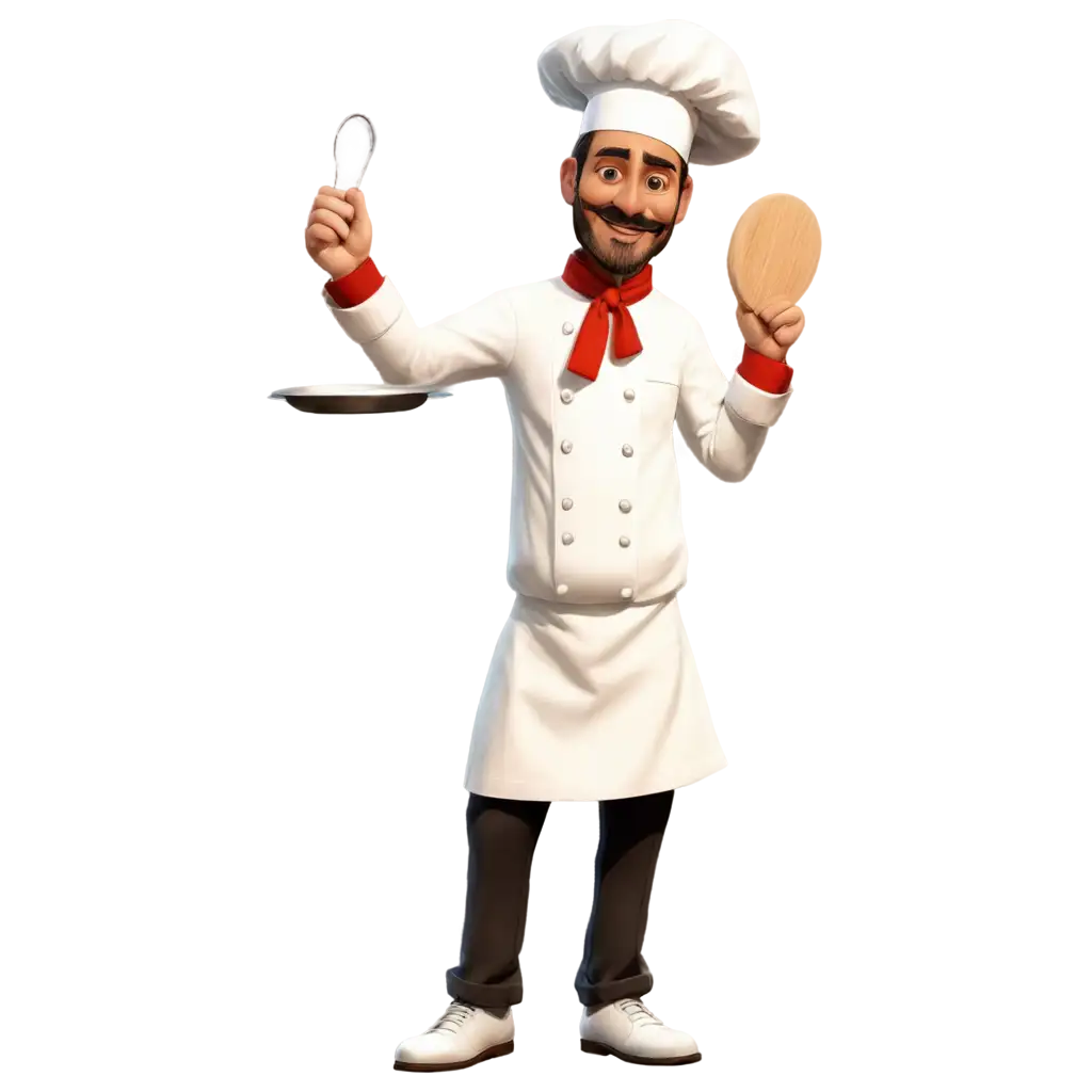 Italian-Chef-Character-Drawing-PNG-HighQuality-Image-for-Versatile-Use