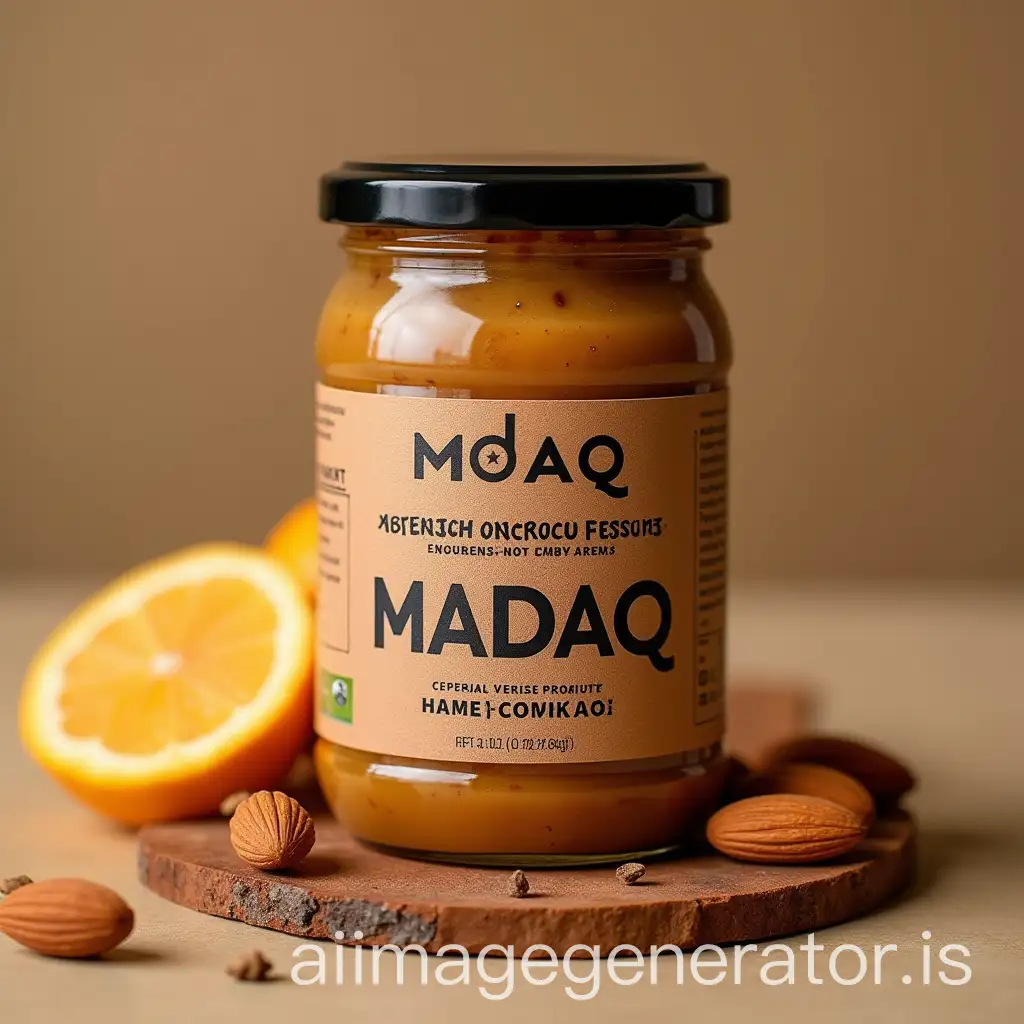 MADAQ-MoroccanFlavored-Spread-Premium-Natural-Amlou-with-Argan-Oil-Dates-and-Nuts