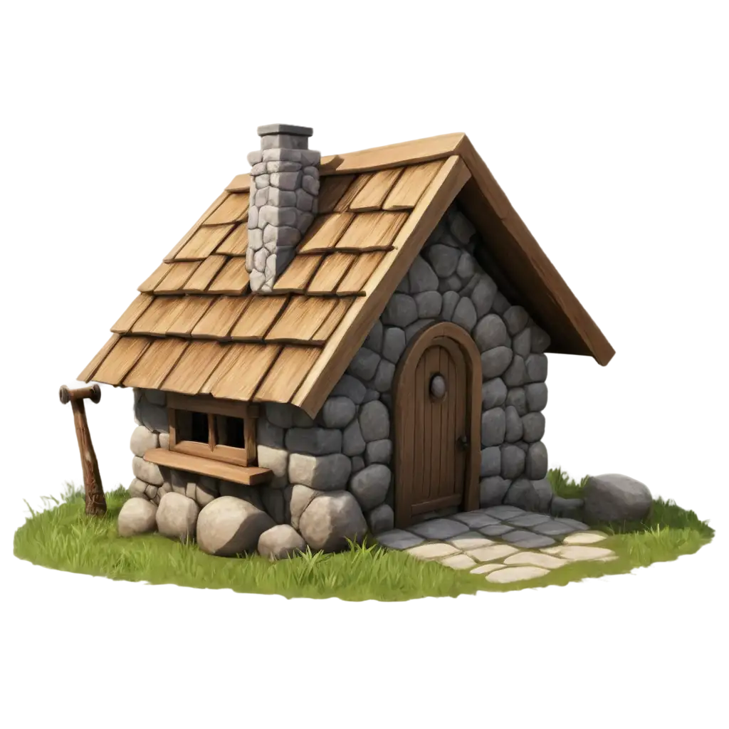 Stone-CutterPNG-Icon-Usage-Scenarioss-Hut-Icon-PNG-for-Video-Games-128x128-Pixel-Design
