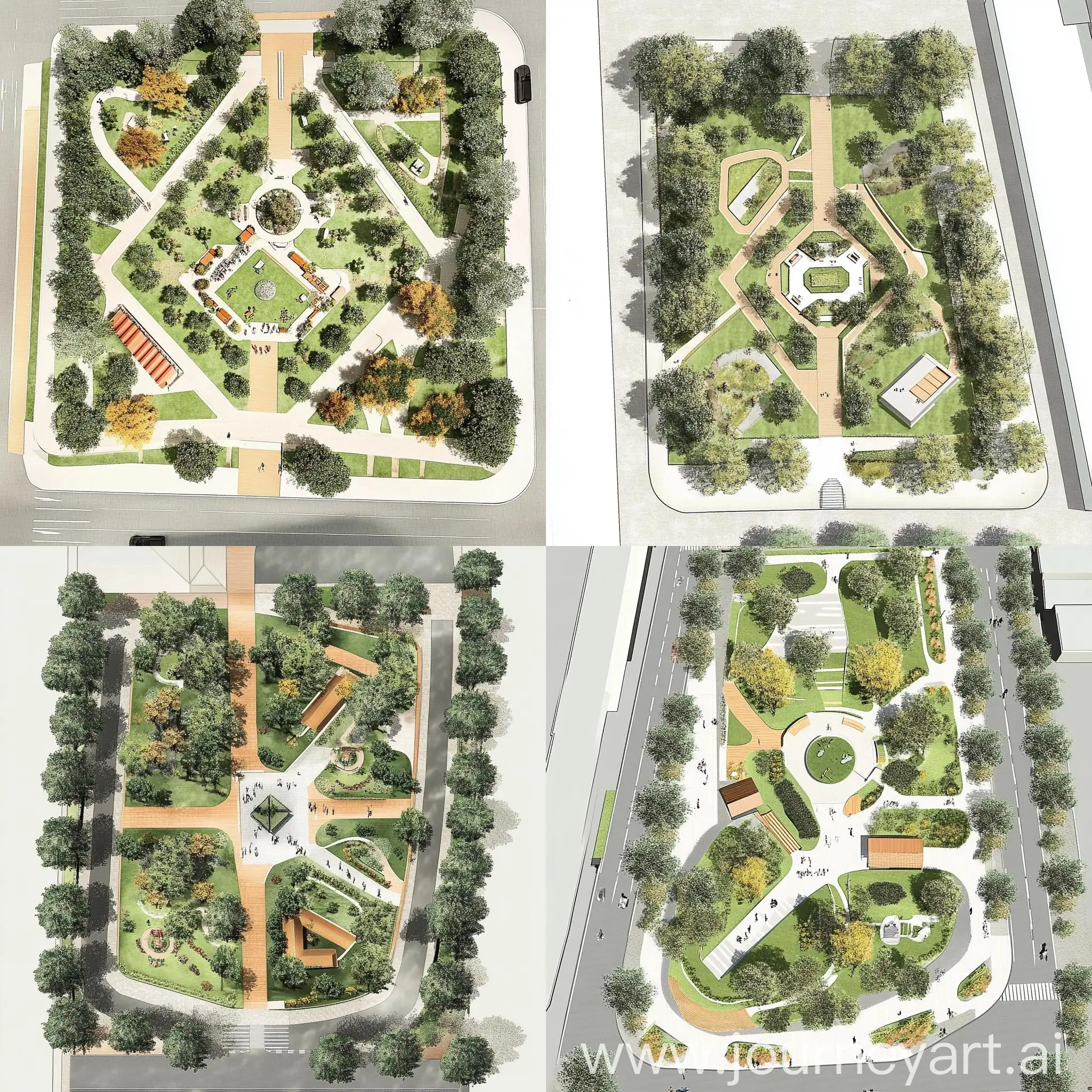 Rectangular-Landscape-Design-with-Central-Square-and-Childrens-Play-Area