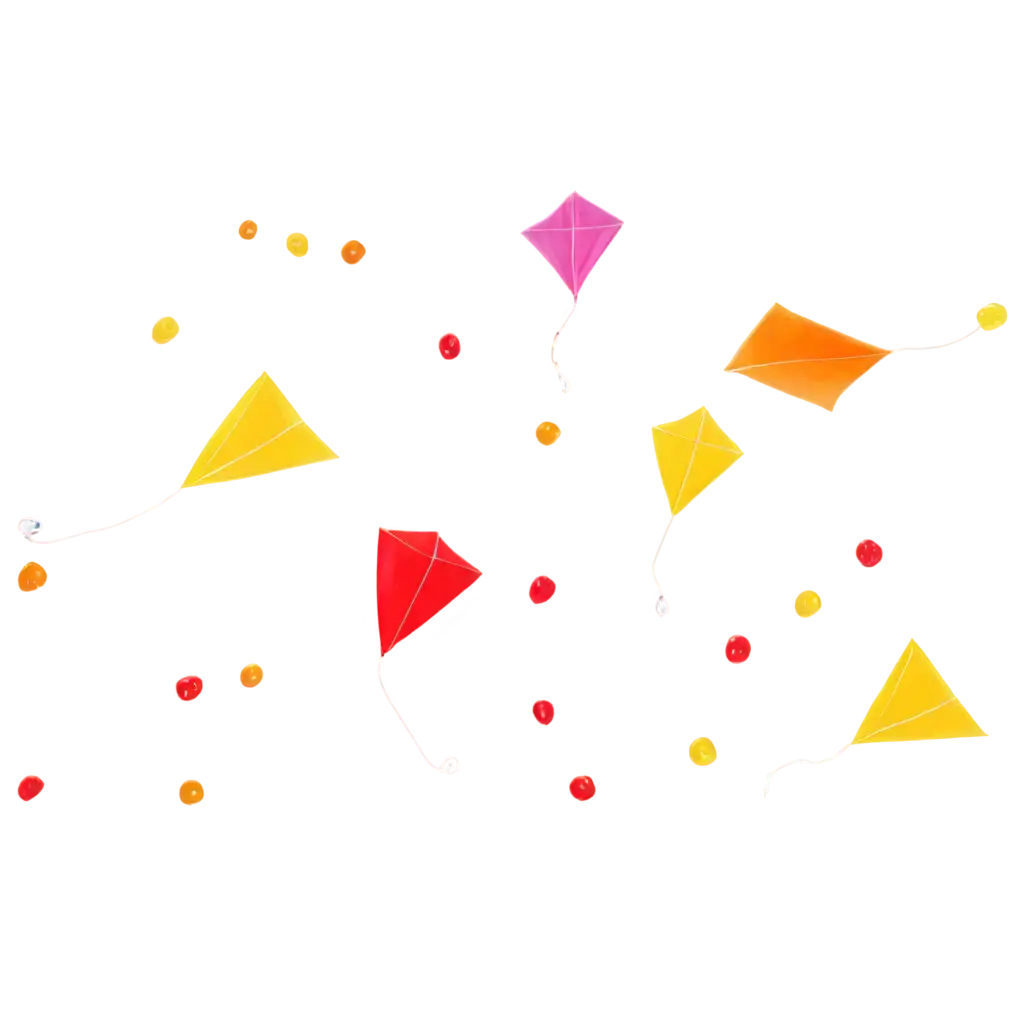 Vibrant-Kites-with-Candies-in-the-BackgroundPNG-Image-SEO-Optimization-at-Sunset-PNG-Image-for-Creative-Designs