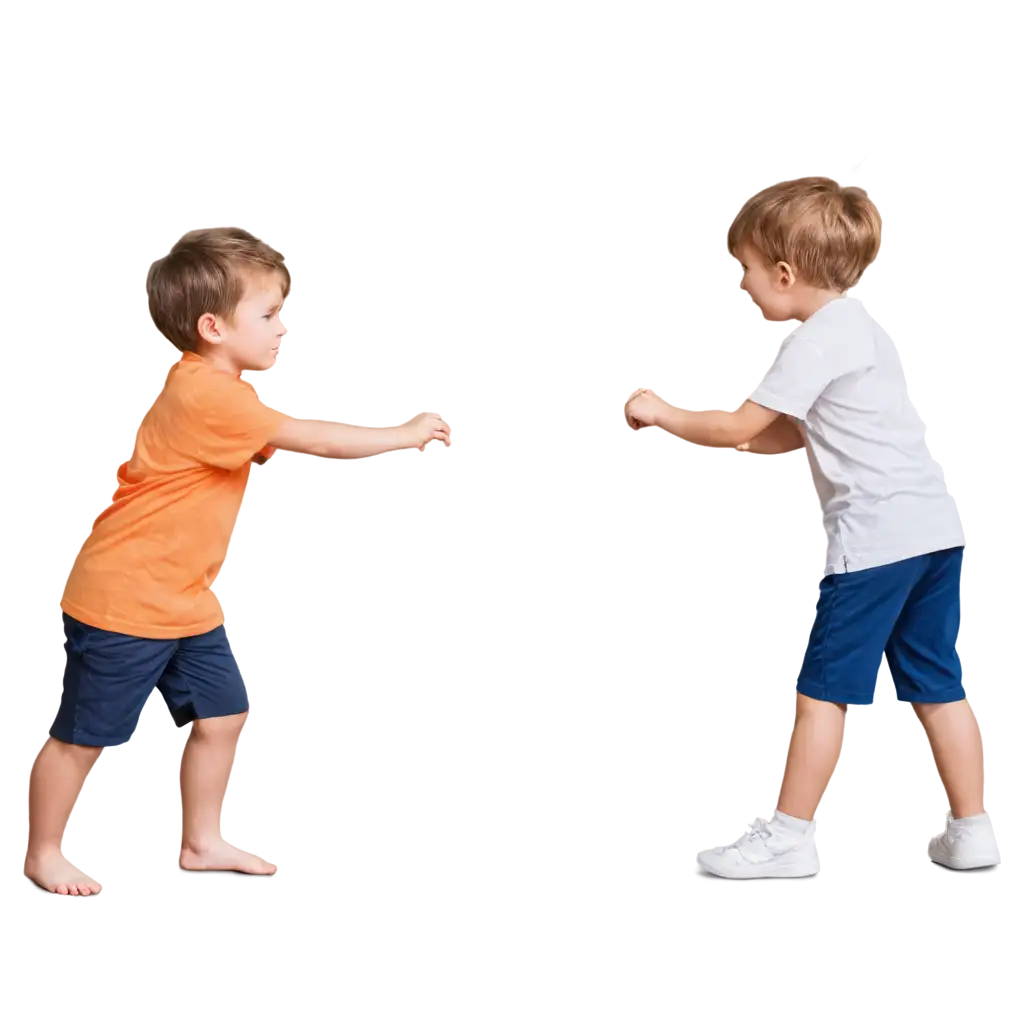 Dynamic-PNG-Image-of-Little-Boys-Engaging-in-Playful-Combat