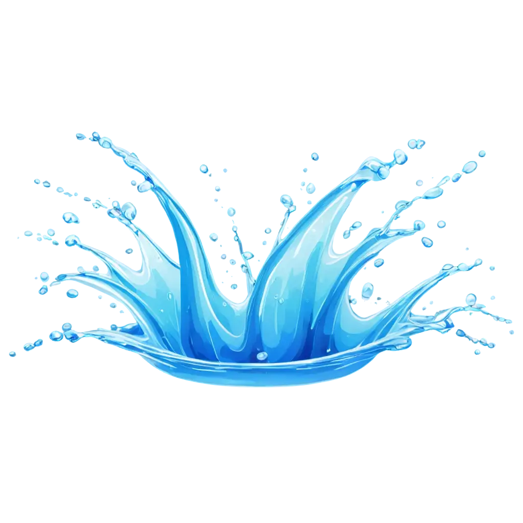 Cartoon-Water-Splash-Illustration-PNG-for-Creative-Projects-and-Designs