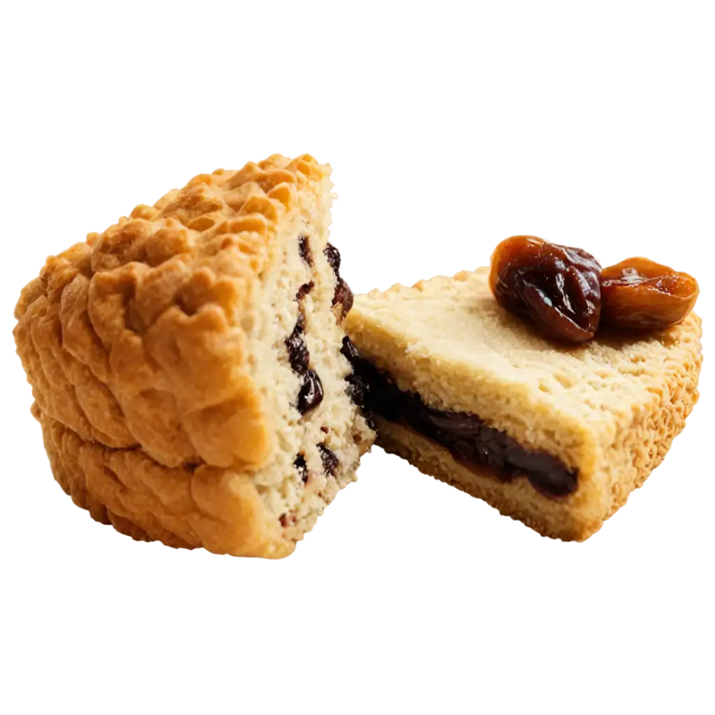 HighQuality-PNG-Image-of-Biscuit-and-Cake-Stuffed-with-Dates-for-Culinary-Designs-and-More