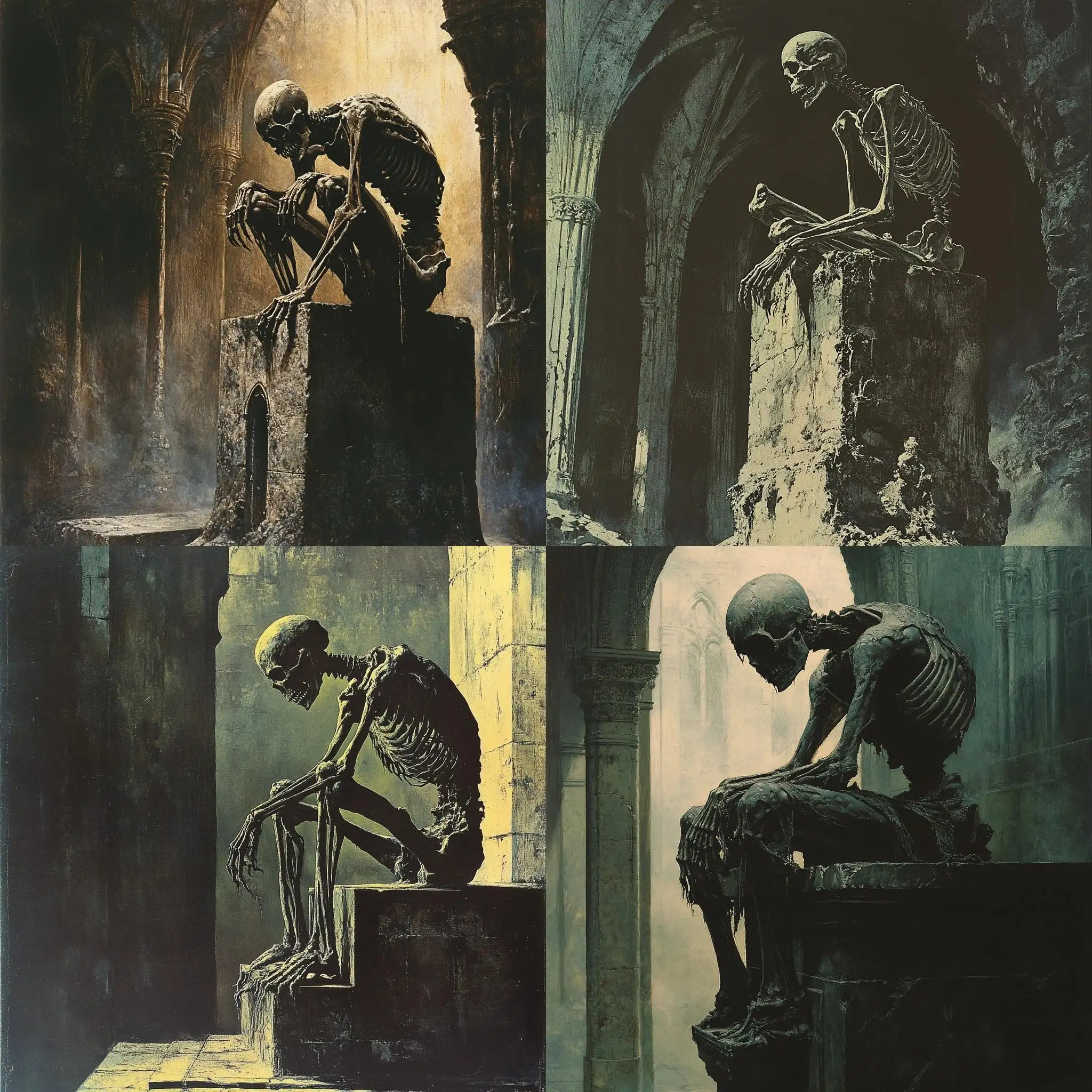 1970s-Dark-Fantasy-Book-Cover-with-Gaunt-Skeleton-in-Gothic-Cathedral