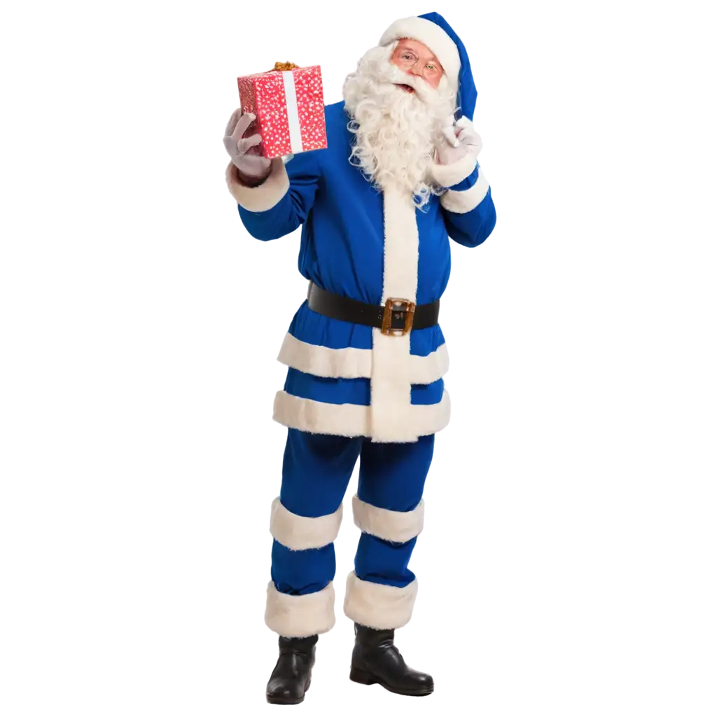 Father-Christmas-in-Blue-Suit-PNG-Perfect-for-Holiday-Designs-and-Digital-Projects