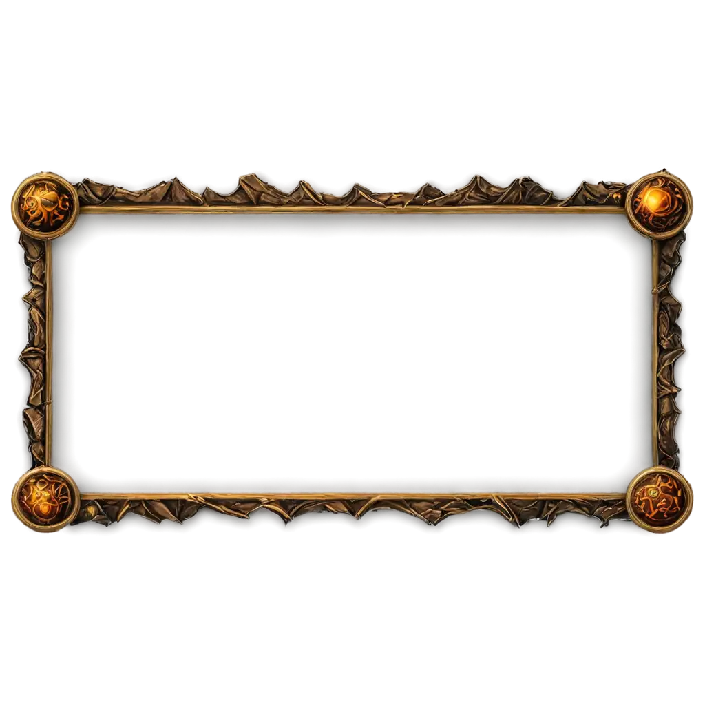 Create-a-HighQuality-PNG-Rectangular-UI-Frame-for-RPG-Games-in-Dark-Fantasy-Style