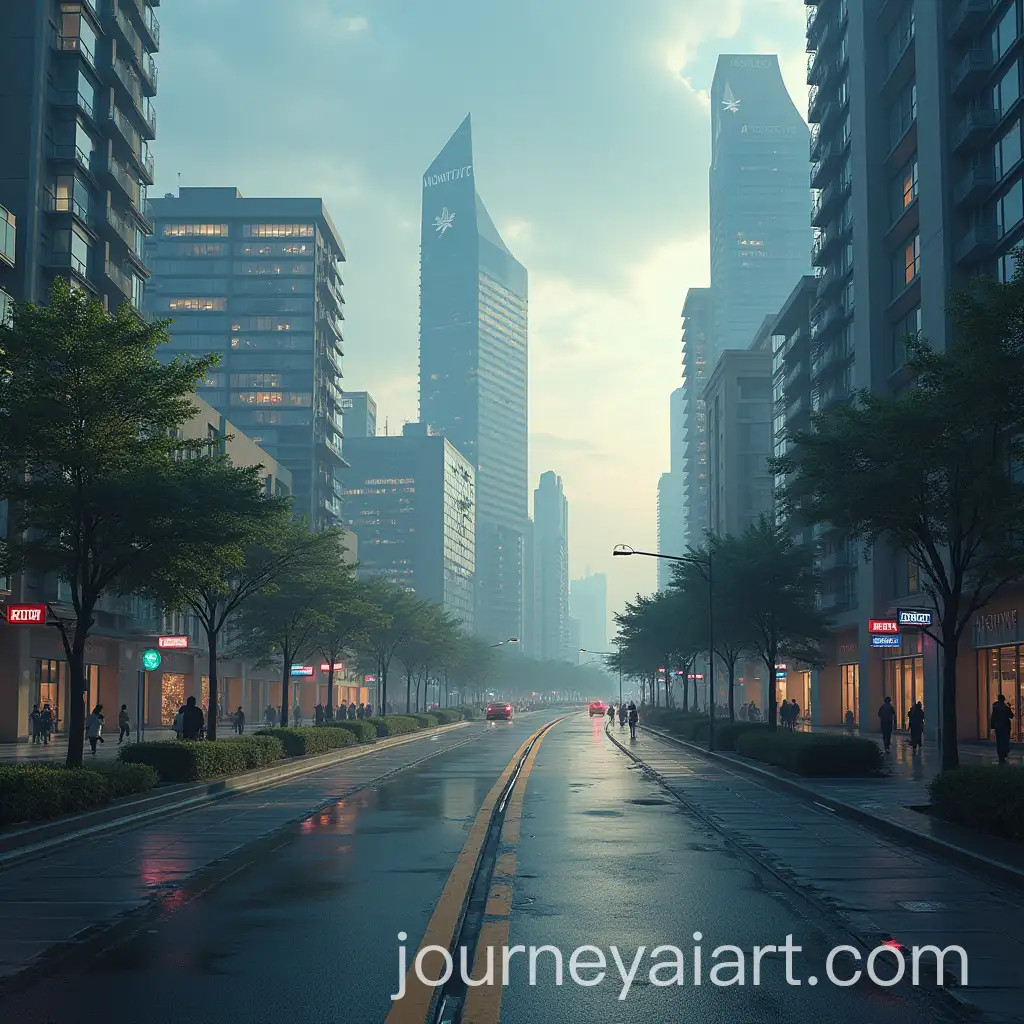 Futuristic-Cityscape-with-Advanced-Architecture-and-Technology