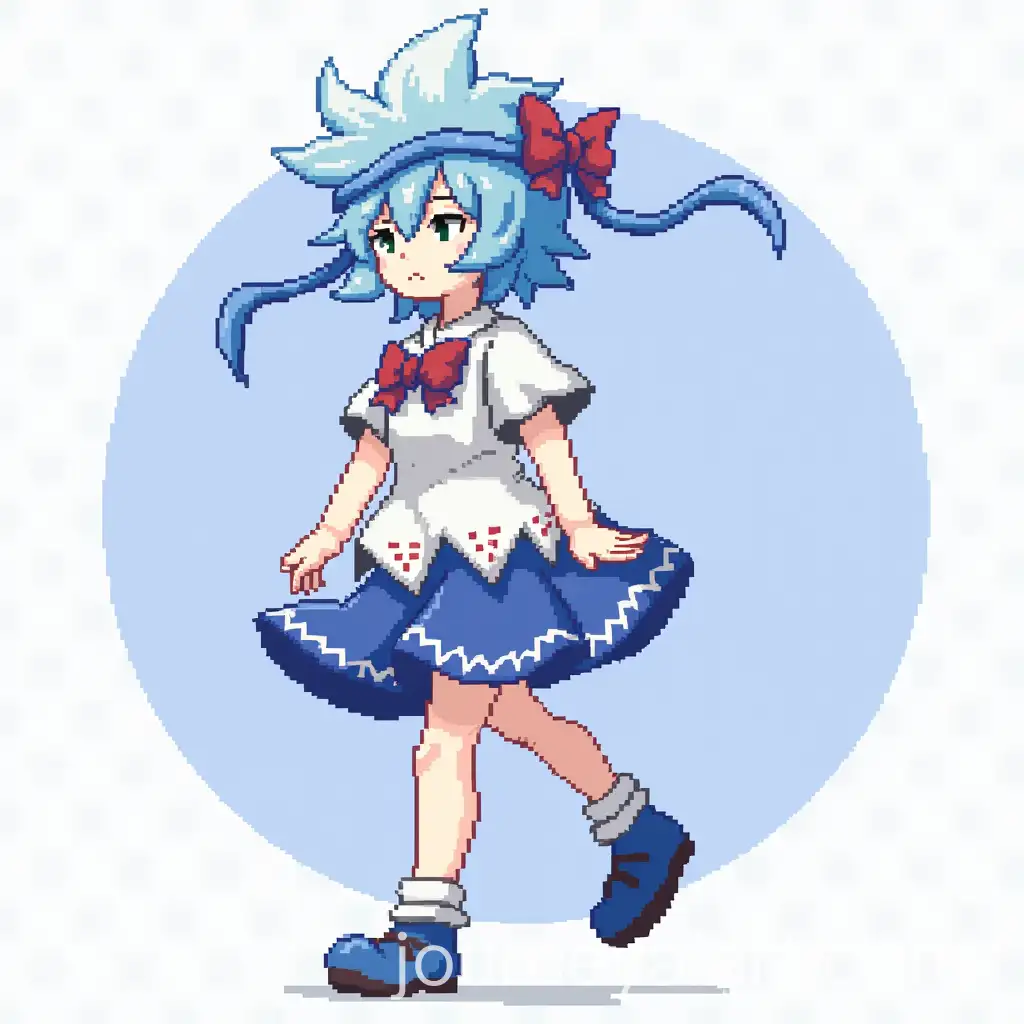 Touhou-Project-Cirno-Sprite-Pixel-Art-Sprite-with-Symmetry-and-8bit-Style