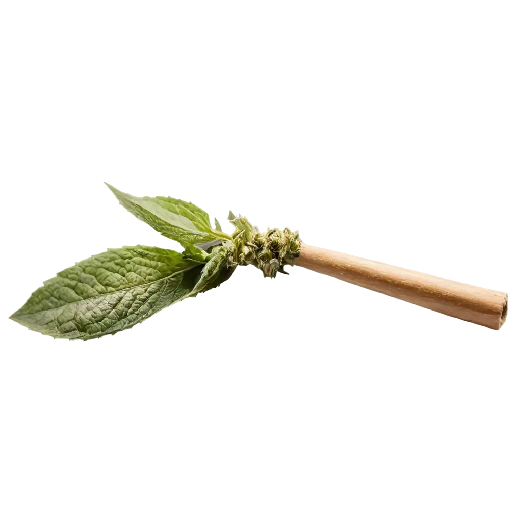 HighQuality-PNG-Image-of-Cannabis-Leaf-and-Rolled-Joint-for-Creative-Projects