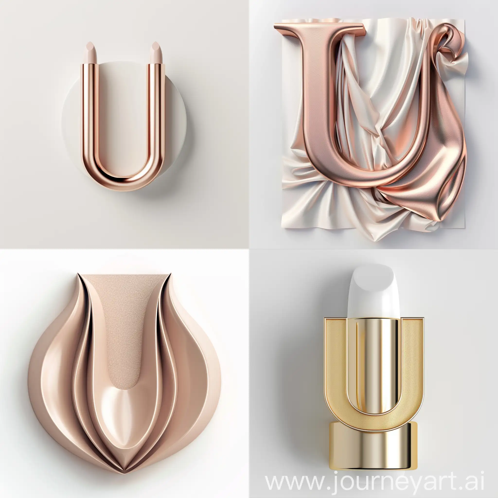 Elegant-and-Feminine-Makeup-School-Logo-Design-with-Letter-U