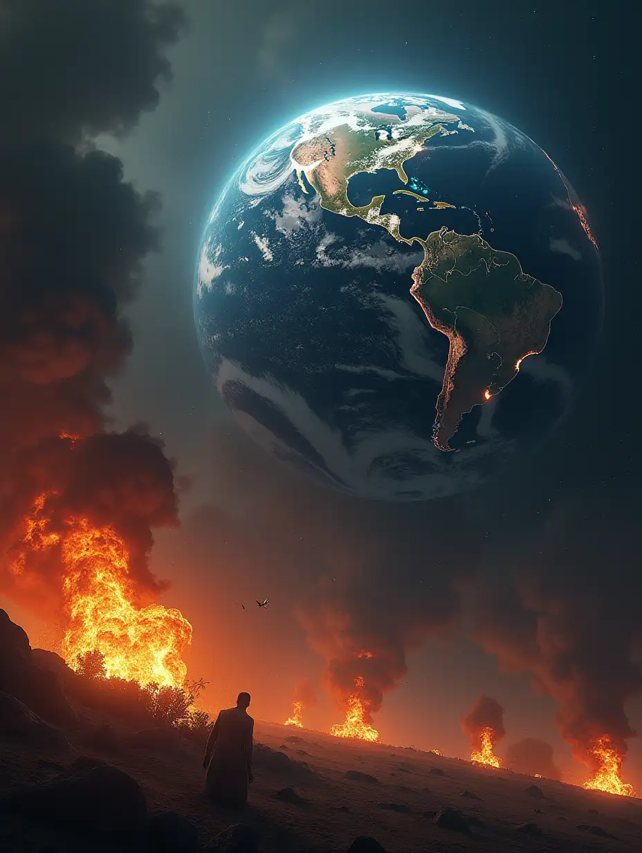 earth in 2025 destroyed by wo3