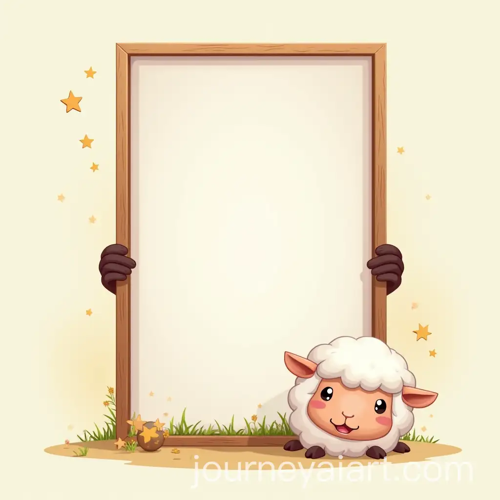 Festive-Eid-Sheep-Holding-Photo-Frame-for-Dental-Clinic-Social-Media-Post