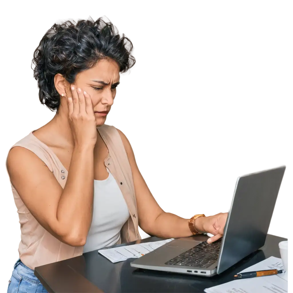 Frustrated-Person-Preparing-Income-Tax-Returns-PNG-Image-Concept