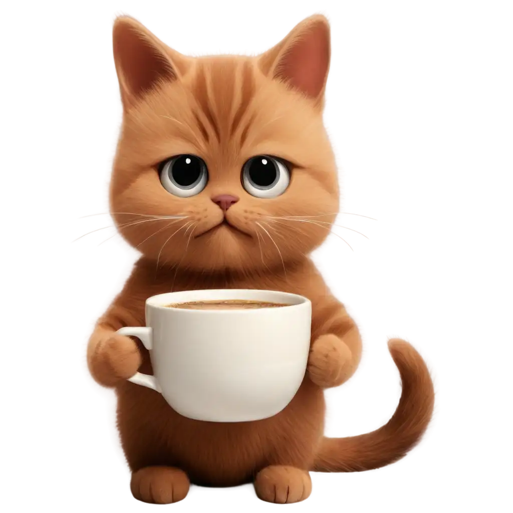 Adorable-Cat-with-a-Cup-of-Coffee-PNG-Image-Cozy-and-Charming-Feline-Scene