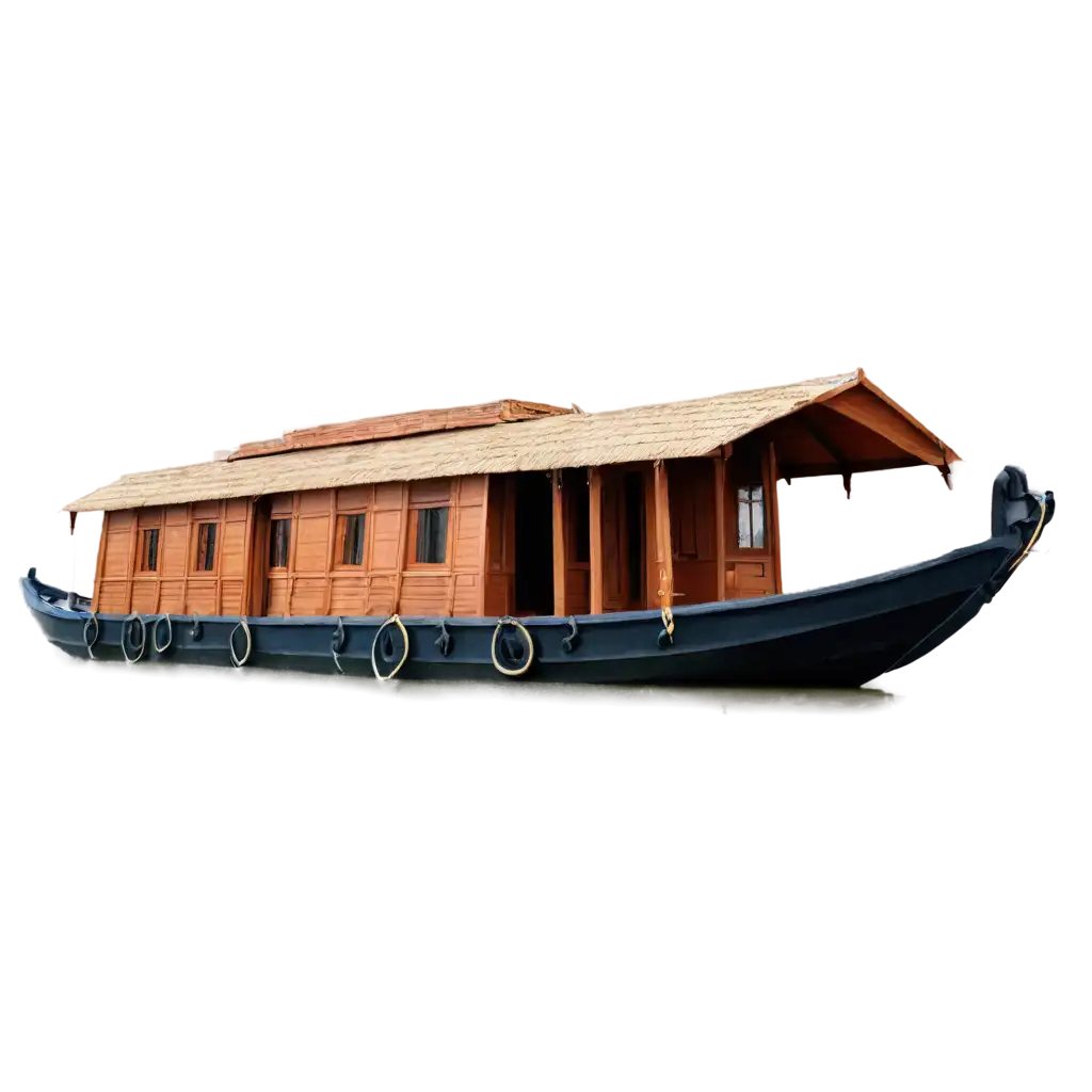 Exquisite-Kerala-House-Boat-PNG-Captivating-Scene-for-Online-Content