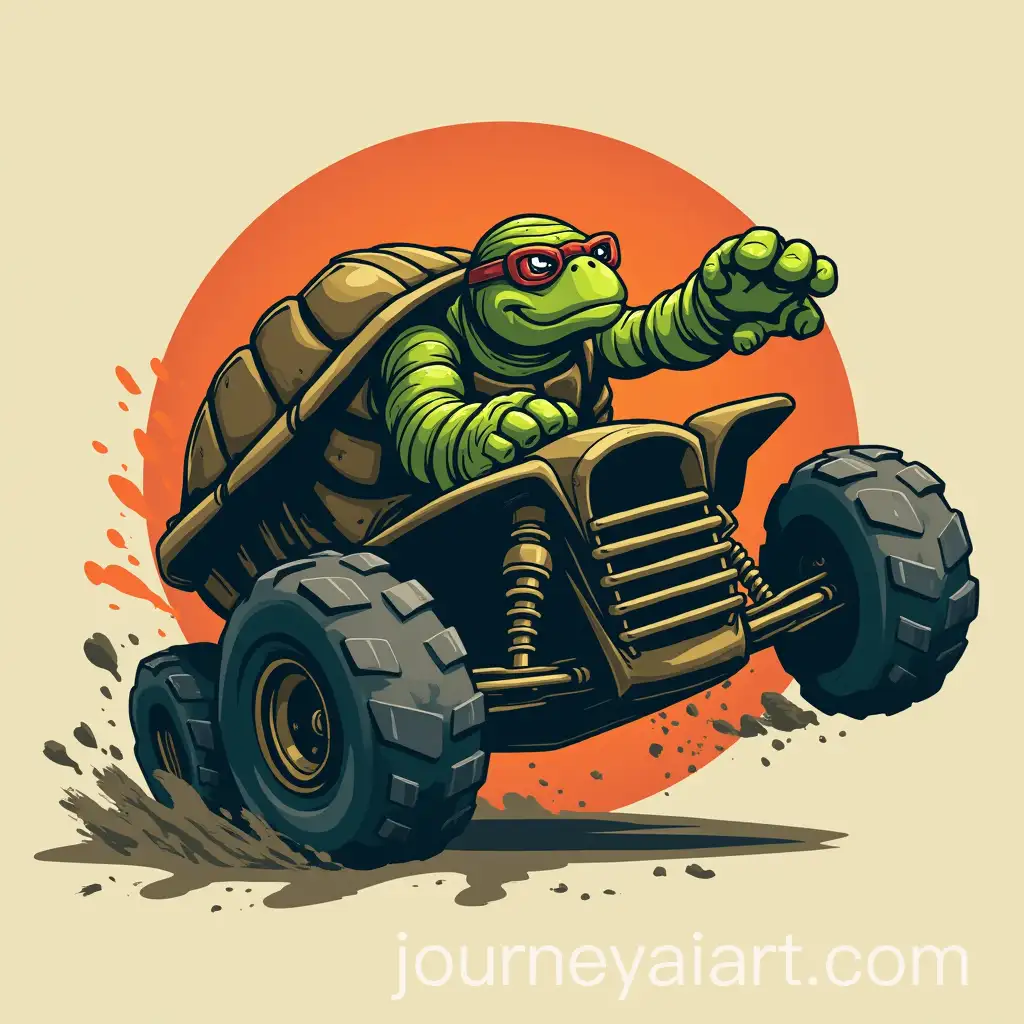 Dynamic-Logo-Design-Featuring-a-Speedy-and-Fierce-Turtle-Driver